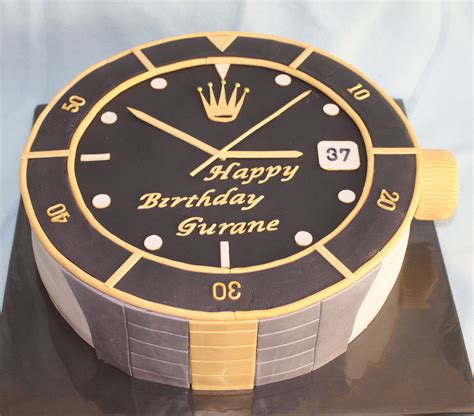 rolex cake design.